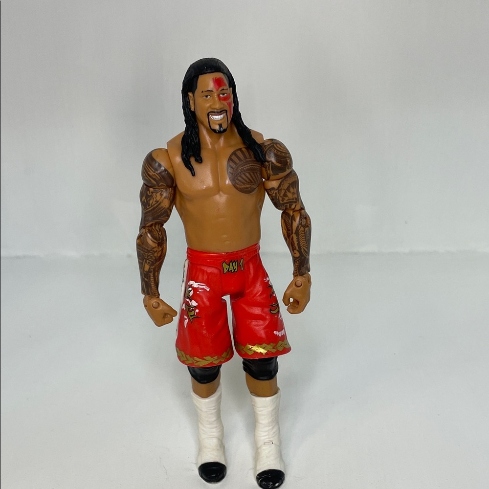 2013 WWE J. USO Wrestling Action Figure From Battle Pack Series 32 Mattel #2